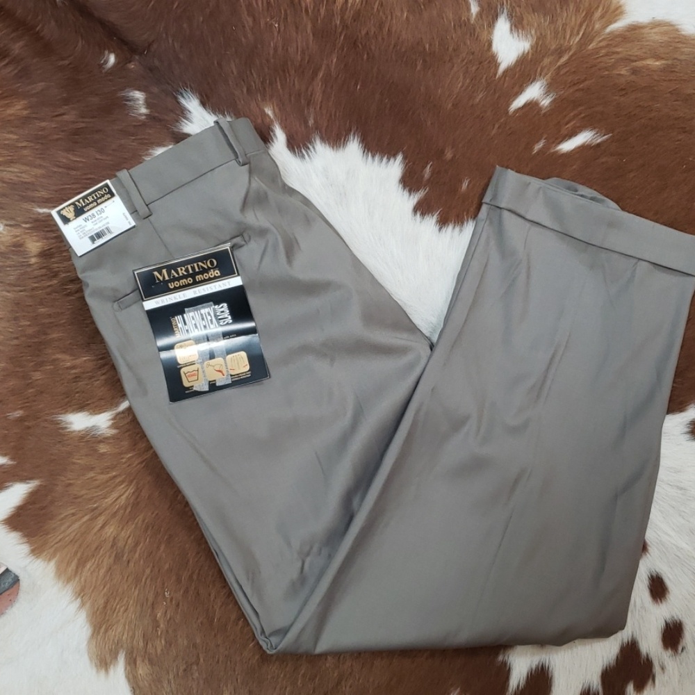 Martino Uomo Moda pleated suit pants